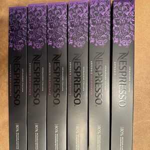Nespresso Arpeggio Decaffeinato Pods in Purple Packaging